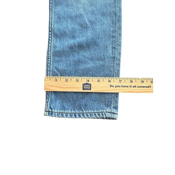 Lee X Hey Dude Collab Jeans Women’s Side 10 Straight Leg Light Wash Rare - Picture 5 of 7